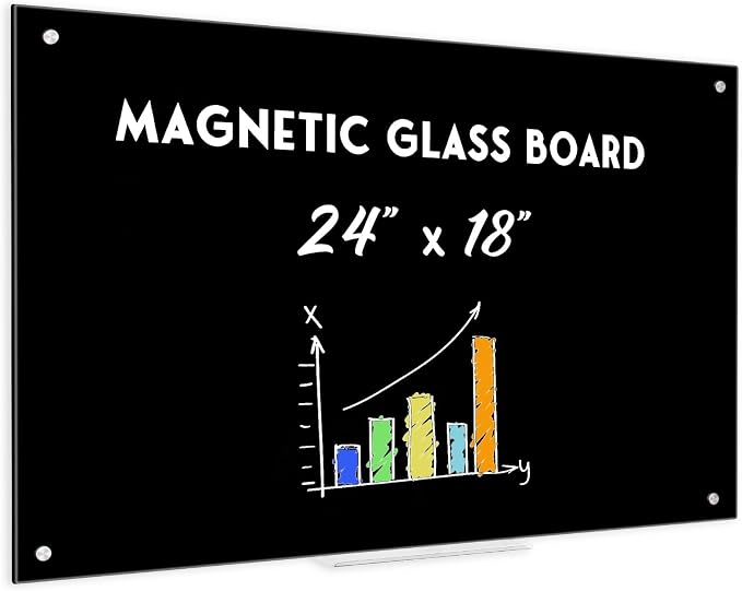 Black Dry Erase Board by QUEENLINK