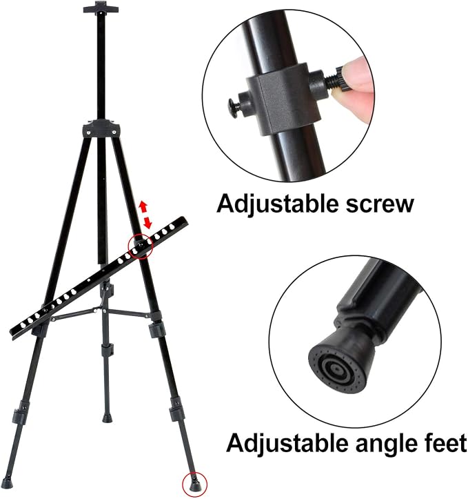 T-SIGN 72 Inches Tall Folding Easel Stand - Image 6