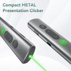 Wireless Presentation Clicker PowerPoint Remote: USB C A Presenter PPT Power - Image 4