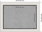 Amanti Art Silver Framed Magnetic Board 26x34 Medium Vision Board - Image 2