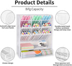 Spacrea Pen Holder Desk Organizer - Image 4