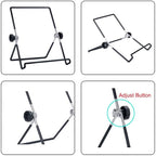 MOACC Tablet Holder Stand, Universal Multi-Angle Non-Slip Adjustable Holder - Image 5