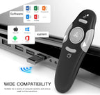 QUI Presentation Clicker Wireless Presenter Remote Clicker - Image 2