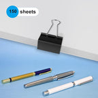 Ufmarine 72 Pcs Large Binder Clips 1.6 inch Length, Big Paper Clips - Image 3