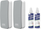 loukin 2 Pack Magnetic Dry Erase Eraser, Glass Board Remover, 3.4 fl oz by LOUKIN