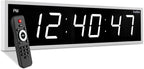 Ivation Oversized 24" Large Digital LED Clock | Big Digital Clock by Ivation