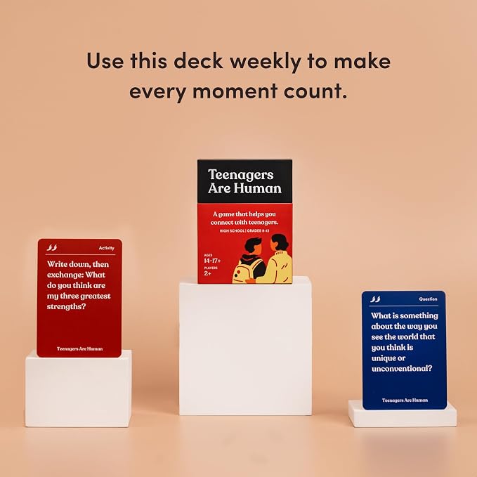 Teenagers are Human 140 Conversation Cards to Help You Get to Know Teenagers - Image 8