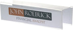 Source One Deluxe Clear Acrylic Cubicle Name Plate - Image 4