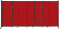 Versare Straightwall Sliding Portable Wall Partition | Freestanding Office by VERSARE