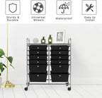 Giantex 12 Drawer Rolling Storage Cart Tools Scrapbook Paper Office School - Image 6