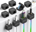 Magnetic Cable Clips Cord Organizer Holder, Adhesive Phone Cable Wire Charger by Aimiduo