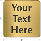 SmartSign Custom Brass Sign - Image 5