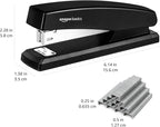 Amazon Basics Stapler with 1000 Staples, Office Stapler, 25 Sheet Capacity - Image 3