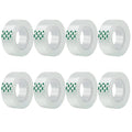 JACMD 8 Rolls Clear Tape, Transparent Tape Refills, Gift Wrap Tape 3/4 * 1000 by JACMD