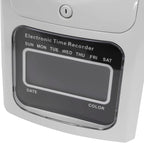 Blisiour Calculating Time Clock, Employees Time Clocks Auto-Align Time Clock - Image 6