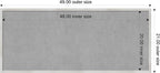 Amanti Art Silver Framed Magnetic Board 21x49 Oversize Vision Board - Image 4