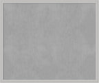 Amanti Art Silver Framed Magnetic Board 43x51 Oversize Vision Board by AmantiArt