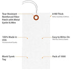 SmartSign White Shipping Tags - Image 4