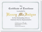 PaperDirect Foil Elegance Specialty Certificates, 50 Sheets of 38lb White Paper - Image 2