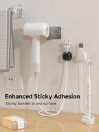 9 Pack Cord Organizer, Spring Cable Management, Adhesive Cute Cable Holder Clips - Image 6