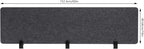 Clamp-On Acoustic Desk Divider, Desktop Privacy Panel, Sound Absorbing - Image 2