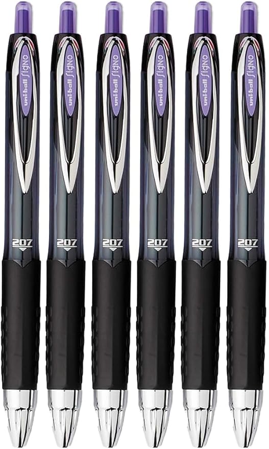 Advantage Gifts Signo 207 Roller Ball Retractable Gel Pens, Medium Point by Advantage+Gifts