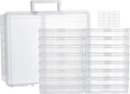ALINK Photo Storage Box with Handle, Office Supplies - Image 8