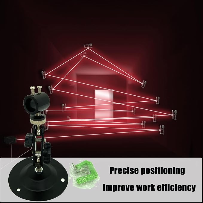 Laser Positioning Bracket Laser Module Fixing Bracket 360-degree Adjustable - Image 6