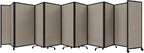 Versare Room Divider 360 Portable Wall Partition | Folding Panels | Large by VERSARE