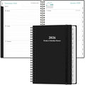 Planner 2026 - A5 Weekly & Monthly Planner Spiral Bound, January 2026 - by Heveboik