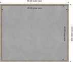Amanti Art Silver Framed Magnetic Board 42x50 Oversize Vision Board - Image 4