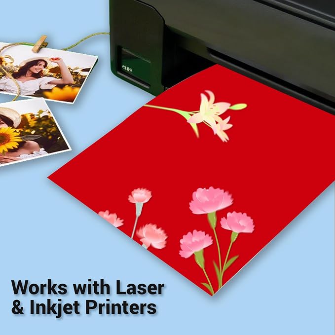Cardstock Paper, 80 Sheets Christmas Card Stock, 200GSM Thick Printer Paper - Image 5