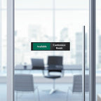 SmartSign Conference Room Door Sign Meeting In Progress/Available Door Slider - Image 6