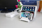 UDOLI Adjustable Universal Cell Phone Dock Stand Holder, Tablet Organizer Multi - Image 8