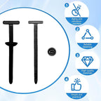 50pcs Nylon Universal Cable Tie Buckles, New Multifunctional Nylon Zip Ties - Image 2