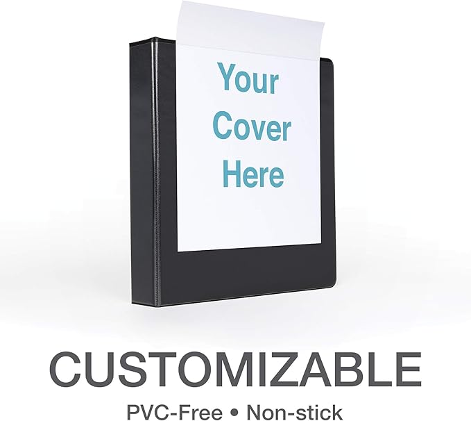Oxford 3 Ring Binders, 1 inch ONE-Touch Easy Open D Rings, Durable Binders - Image 6