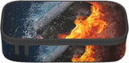 HKHEHOP Hockey Sport Pencil Case Big Capacity Storage Pencil Pouch Stationery - Image 2