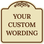 Custom Decorative Sign, Personalized Metal Sign by SigoSigns