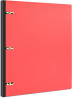 INFUN Telescoping 3 Ring Binder, Portable Plastic 0.75 inch 3 Ring Binder by INFUN