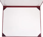 GraduationMall 11"x14" Imprinted Padded Diploma Cover Certificate Holder Maroon - Image 4