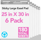 Nortix Flip Chart Paper, Sticky Easel Pads, Chart Paper by Nortix