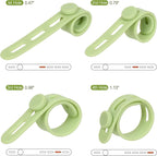 Donruby 24Pcs Silicone Cable Ties - Image 3
