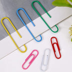 Vinaco Paper Clips Colorful, Durable and Rustproof, Coated Large Paperclips - Image 3