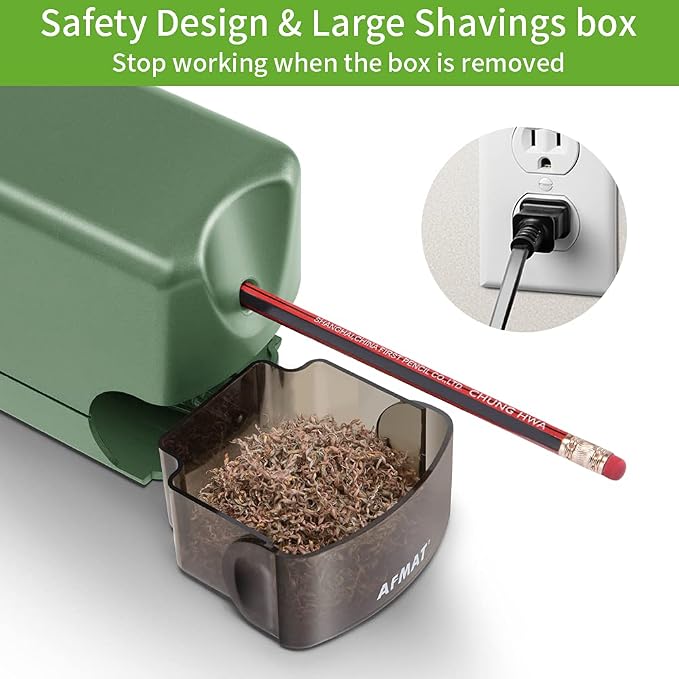 AFMAT Electric Pencil Sharpener - Image 6
