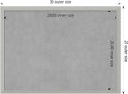 Amanti Art Silver Framed Magnetic Board 22x30 Medium Vision Board - Image 4