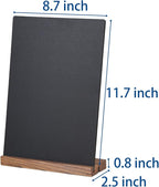 JDEA Wooden Double-Sided Chalkboard - Image 4