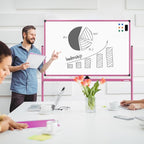 Large Dry-Erase Rolling Magnetic Whiteboard - Image 6