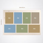 Vision Board 36x24 Inches, Thicken Felt Pin Board - Image 5