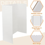 Henoyso 8 Pcs 36 x 48 Inch White Trifold Poster Board - Image 3