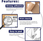 POLYSELLS Shipping Labels with Self Adhesive - Image 3